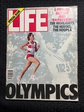 1984 Summer LIFE Magazine Olympics Special VG 4.0 Picture History & Preview picture