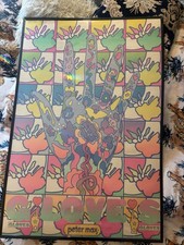 Vintage Peter Max Artwork Original Rare Poster 1967 36 x 24 Beatles 
