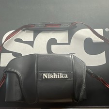 Vintage Nishika N8000 3D 35mm Film Camera 30mm Quadra Lens System W/ Case Tested picture