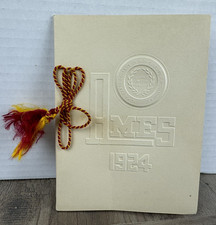 1924 Iowa State College Ames Commencement Week ~ Booklet Program Calendar Vtg picture