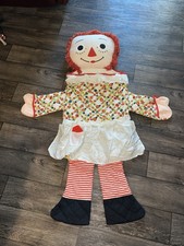 Vintage Knickerbocker Raggedy Ann Sleeping Bag Kitsch 60's picture