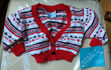 Vintage 1989 Leslie Charles Apparel Small Child's Sweater - New with Tags picture