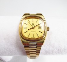 Vintage 1979 Omega 24J Seamaster Automatic Gold Plated Women's Wrist Watch Works picture