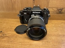*Near Mint ++* Nikon FG Black Film Camera Ai Zoom Nikkor 43-86mm F/3.5 Lens /JPN picture