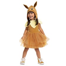 Official Disguise Eevee Costume Tutu for Toddler, Pokemon Dress & Headpiece picture