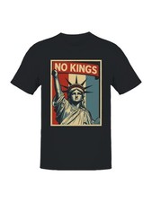 No Kings Liberty Statue Men's T-shirt picture