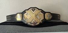 Official WWE NXT Championship Commemorative Title Belt Black Gold Adult Size picture