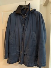 Vintage Brooks Brothers 3-in-1 Field Jacket Men M Navy Wool Liner Hood Hong Kong picture