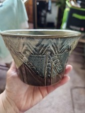  Vintage Pottery Craft USA Planter Bowl #171 Beautifully Hand Made, Earthtones  picture
