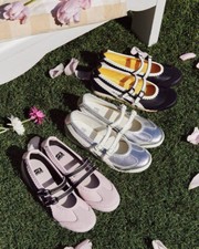New Onitsuka Tiger MEXICO 66 TGRS Mary Janes Classic Ballet Flat Shoe Multicolor picture