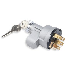 Ignition Switch with Lock Cylinder and Keys Compatible with 1955-1956 Chevrol... picture