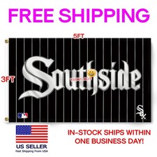 Chicago White Sox 3x5 ft Flag SOUTHSIDE Wall Decor Banner  picture