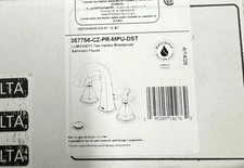 Delta Stryke 1.2 GPM Widespread Bathroom Faucet 357756-CZ-PR-MPU-DST (Sealed) picture