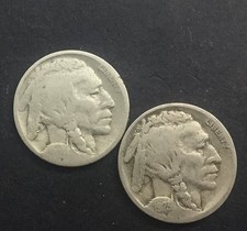Buffalo   Nickels  2 Better Date Collectors Coins 1919 D 1923 S picture