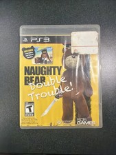 Naughty Bear Double Trouble PS3 PlayStation 3 Complete CIB w/ Manual picture