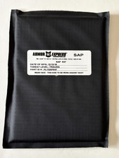 ARMOR EXPRESS Special Application Plate SAP Trauma Pack/Pad 5X7 Black Soft NEW picture
