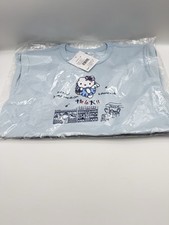 Sanrio Hello Kitty Blue Angel Blue T-Shirt,  Size M New in Package VTG 2002 picture