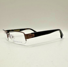 Republica Manchester Half Rim Eyeglasses Frames Unique Designer Brown 53-18-138 picture