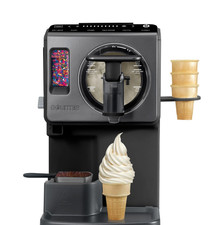 Gourmia 2Qt Soft Serve Ice Cream Maker Frozen Drink Machine w/ Topping Dispenser picture