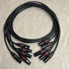 Lex 5 Pin XLR Shield Data Cable 5 Ft LEX DMX-5P-5 Neutrik Lot Of 5 picture