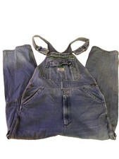Vintage Liberty Work Carpenter Farm Overalls Men’s 36X26 Distressed * Worn* picture