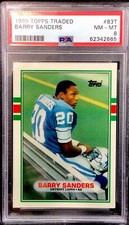 1989 Tops Traded Barry Sanders #83 NM-MT 8. ENN Cards *mutliple available* picture