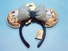 Disneyland Paris (noted On Them) Exclusive ears - MOANA blue NWT NO TARIFF picture