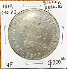 1819 PTS PJ Bolivia 8 Reales picture