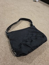 COACH Shoulder Bag Signature C Black picture