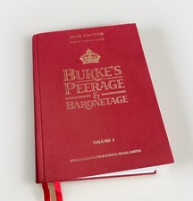 Burke’s Peerage & Baronetage 106th Edition Volume 1 picture