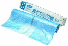 Norton Abrasives 03345 16' Paintable Blue Plastic Sheeting picture
