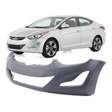 2014-2016 Hyundai Elantra Sedan Primed Front Bumper Cover HY1000204 865113X800 picture