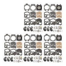 5 Pack Repair Kit Carburetor Diaphragm Seals K10-WAT Set Accessories New picture