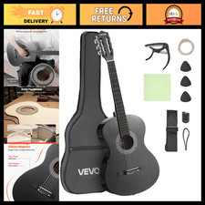Acoustic Classical Guitar Starter Kit for Beginners - Basswood, Nylon Strings, K picture