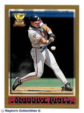 ⚾️ 1998 ~ Topps #334 ~ Andruw Jones ASR- Cup ~ Braves ~ NmMt=8 ~ HOF ~ QTY picture