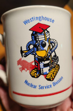Vintage Westinghouse Nuclear Service Division Coffee Mug Power Plant Memorabilia picture