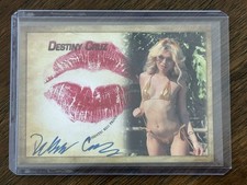 Destiny Cruz 2023 Collectors Expo Autograph Kiss Card picture