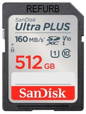 SanDisk - Ultra PLUS 512GB SDXC UHS-I Memory Card picture