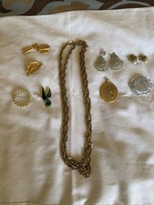 Jewelry Vintage Signed Mixed Lot 9 Pieces picture