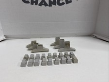 24pc Aurora Model Motoring HO Slot Car Racing Trestle Bridge Supports & Piers picture