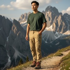 KUHL Mens Radikl Pant #5109 Tan 36x34 Khaki Hiking Ekoskeleton FLAW picture