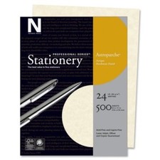 Neenah Natural Parchment Finish Paper, 24 lb, 8.5