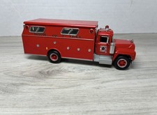 Solido Mack R Model Truck FDNY Rescue CO 2 Pompier France 1/60 #118 VERY RARE picture