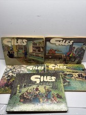 Giles Cartoons Books Collectible Paperback Lot Of 5 Comics picture