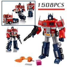 NEW Optimus Prime Transformers 1507PCS Building Blocks Replica picture