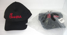 NEW CHICK-FIL-A Embroidered Black Snapback Hat One Size Fits All - by Three In picture