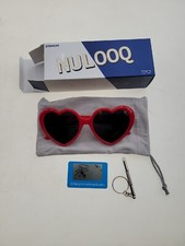 Polarized Heart Shaped Sunglasses For Women Retro Fashion Large Frame Lovely picture