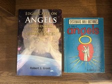 Edgar Cayce Angels & Archangels and Systematic Bible Doctrines Angels Lot of 2 picture