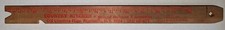Vintage Samco NO BURN OVEN STICK Promo Ruler COUNTRY KITCHEN Advertising picture