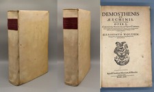 Demosthenes / Wolf, Hieronymus Demosthenis et Aeschinis principum [...] 1604 am picture